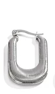 Katrina Stainless steel hoops collection