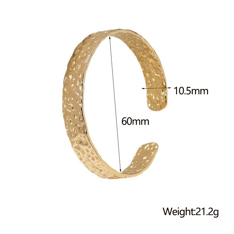 Rafelae open band bangle