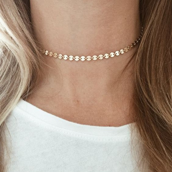 Little round chips choker