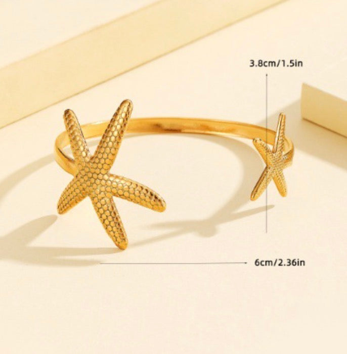 Lovely starfish bangles