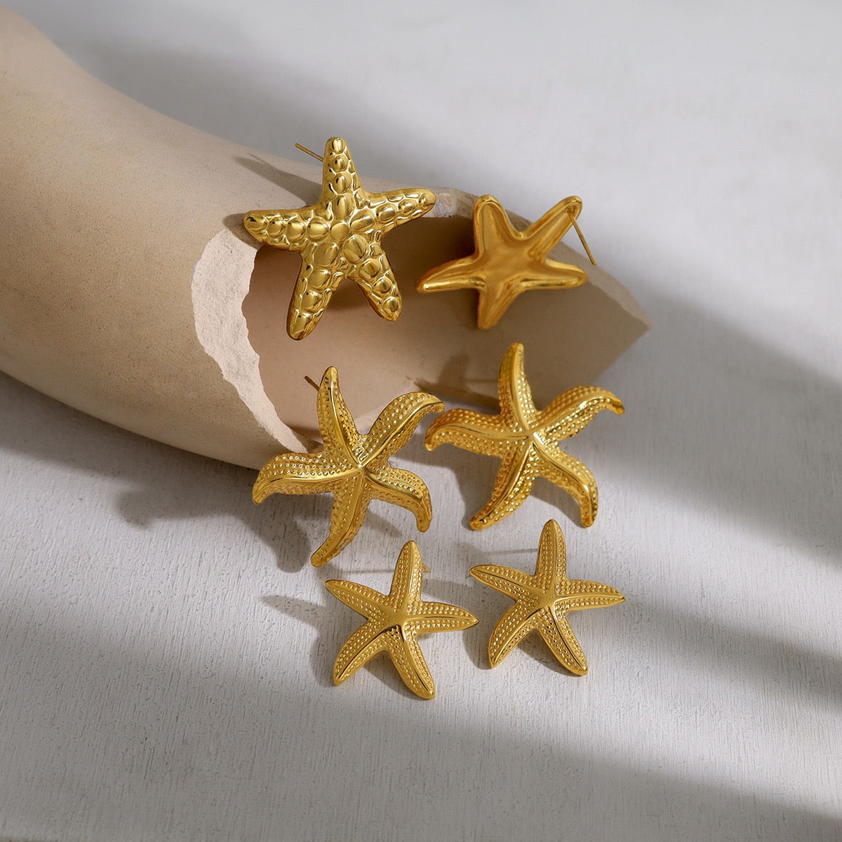 Glen classic dainty starfish earrings