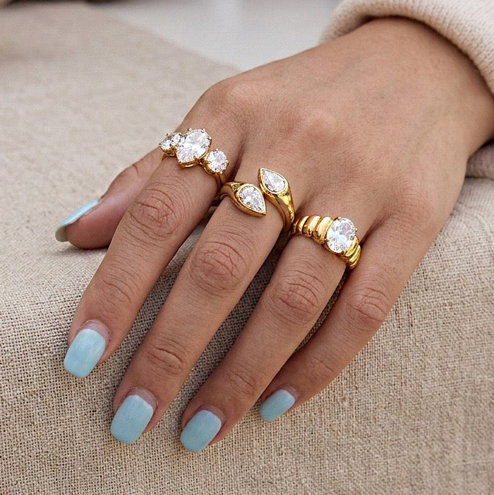 Valencia Zirconia Statement Ring