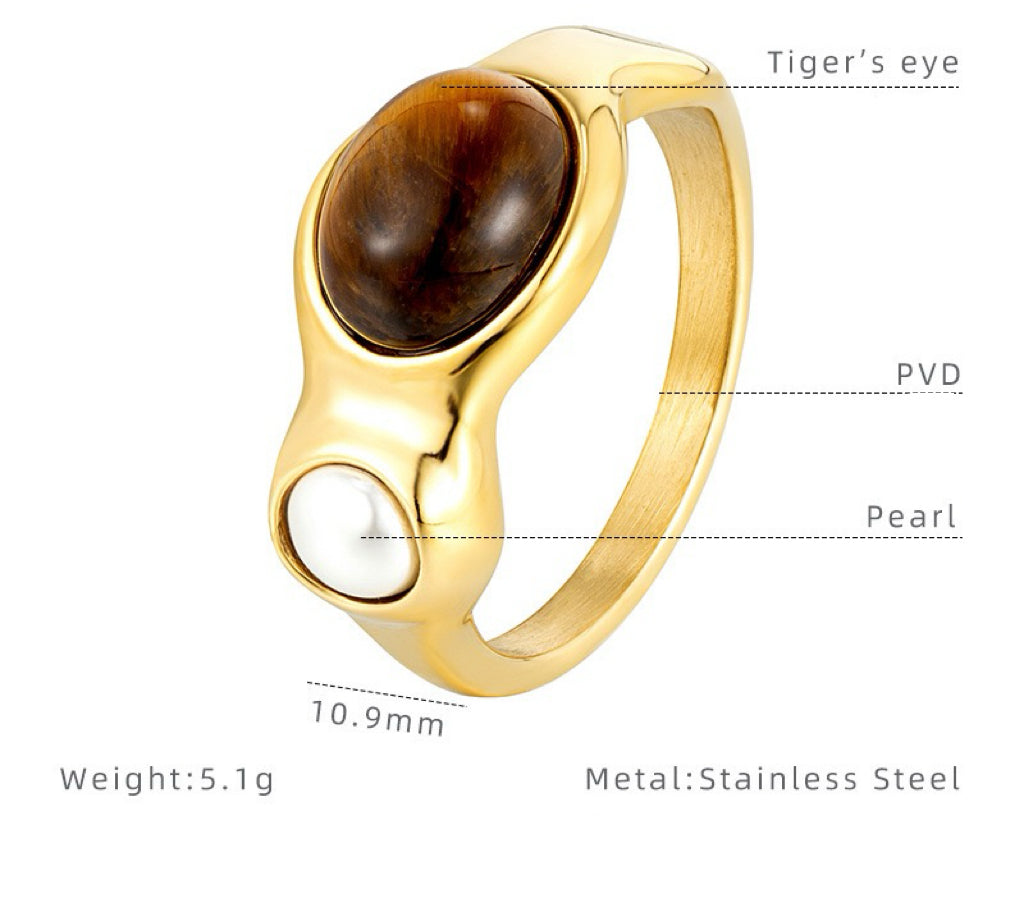 Tiger eye collection