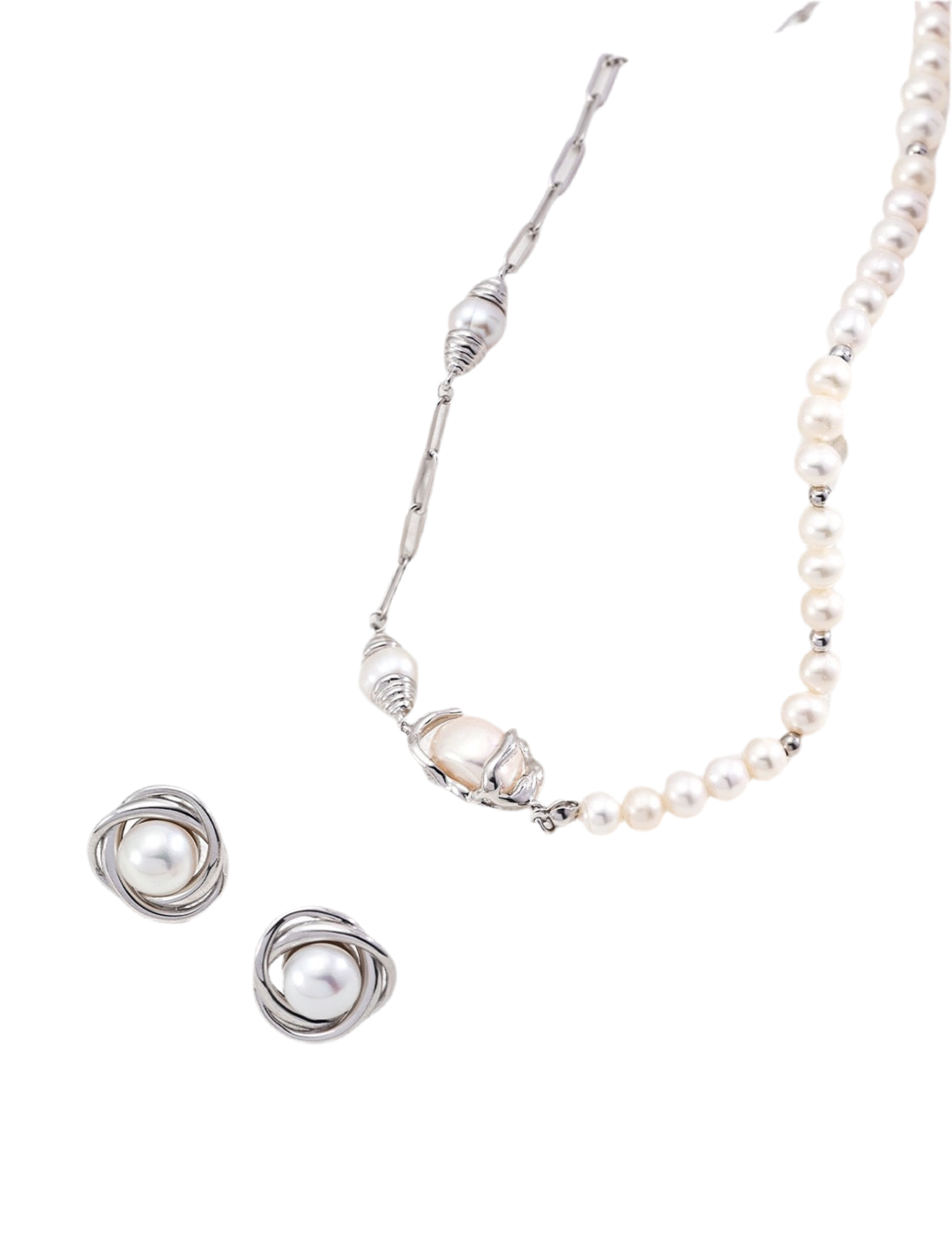 Barak natural Pearl necklace