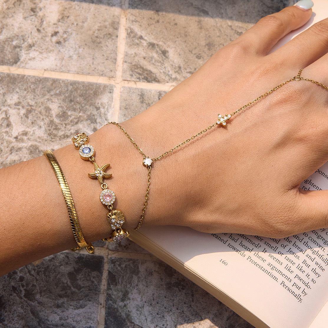 Rainbow ocean bracelets