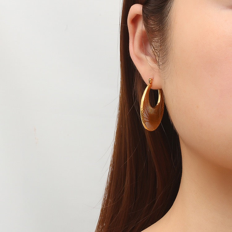 Solkatt sunny hoops earrings