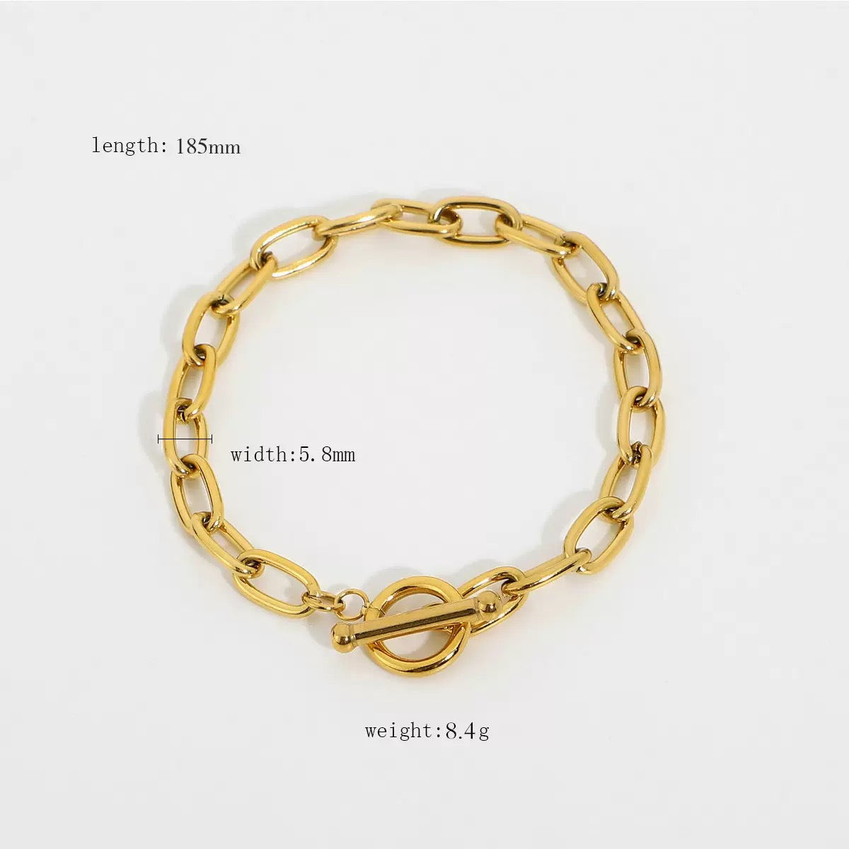 Classic chain bracelet