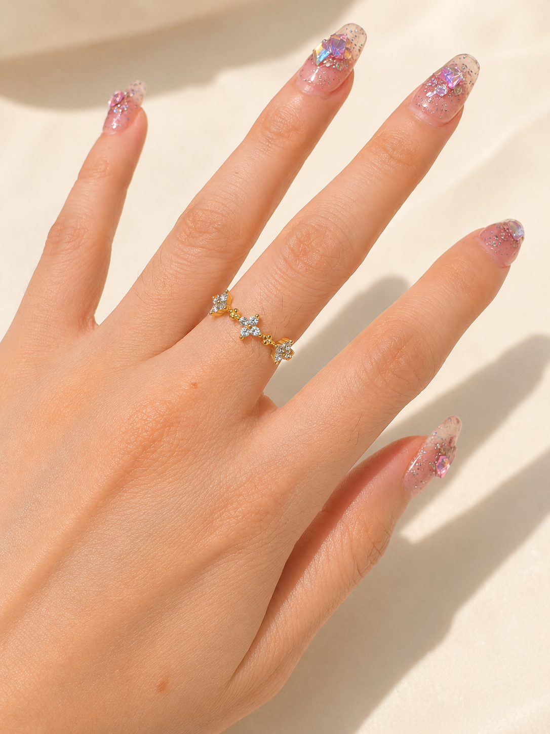 Lunelle Butterfly Sterling Silver Rings