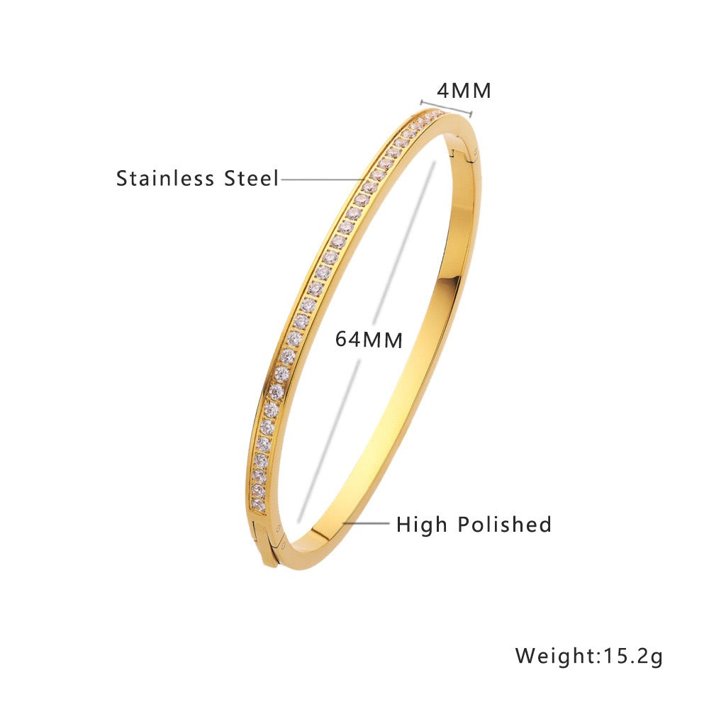 Galaxy shiny bangle