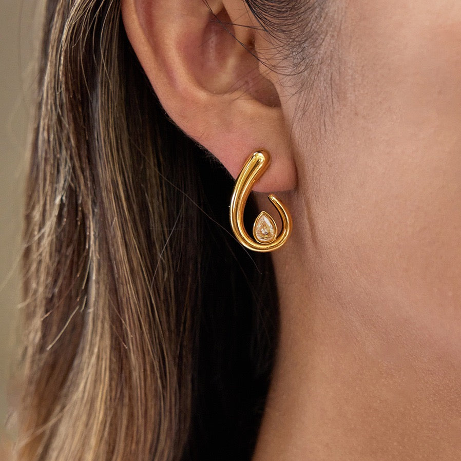Waterdrop earrings