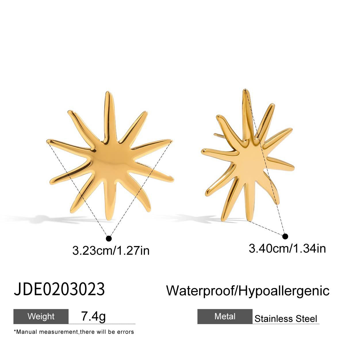 Sun earrings collection