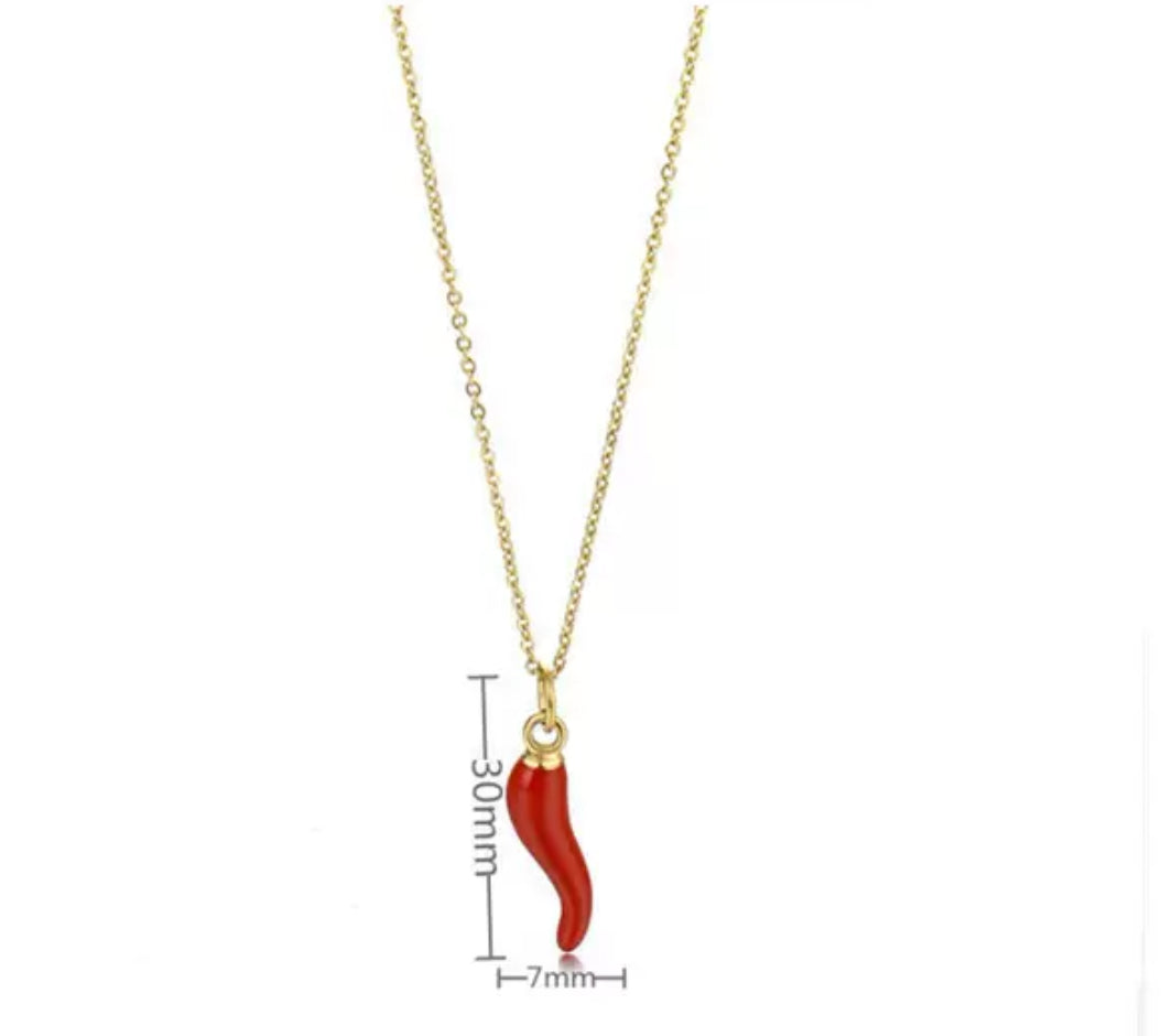 Conchella Chilli necklace