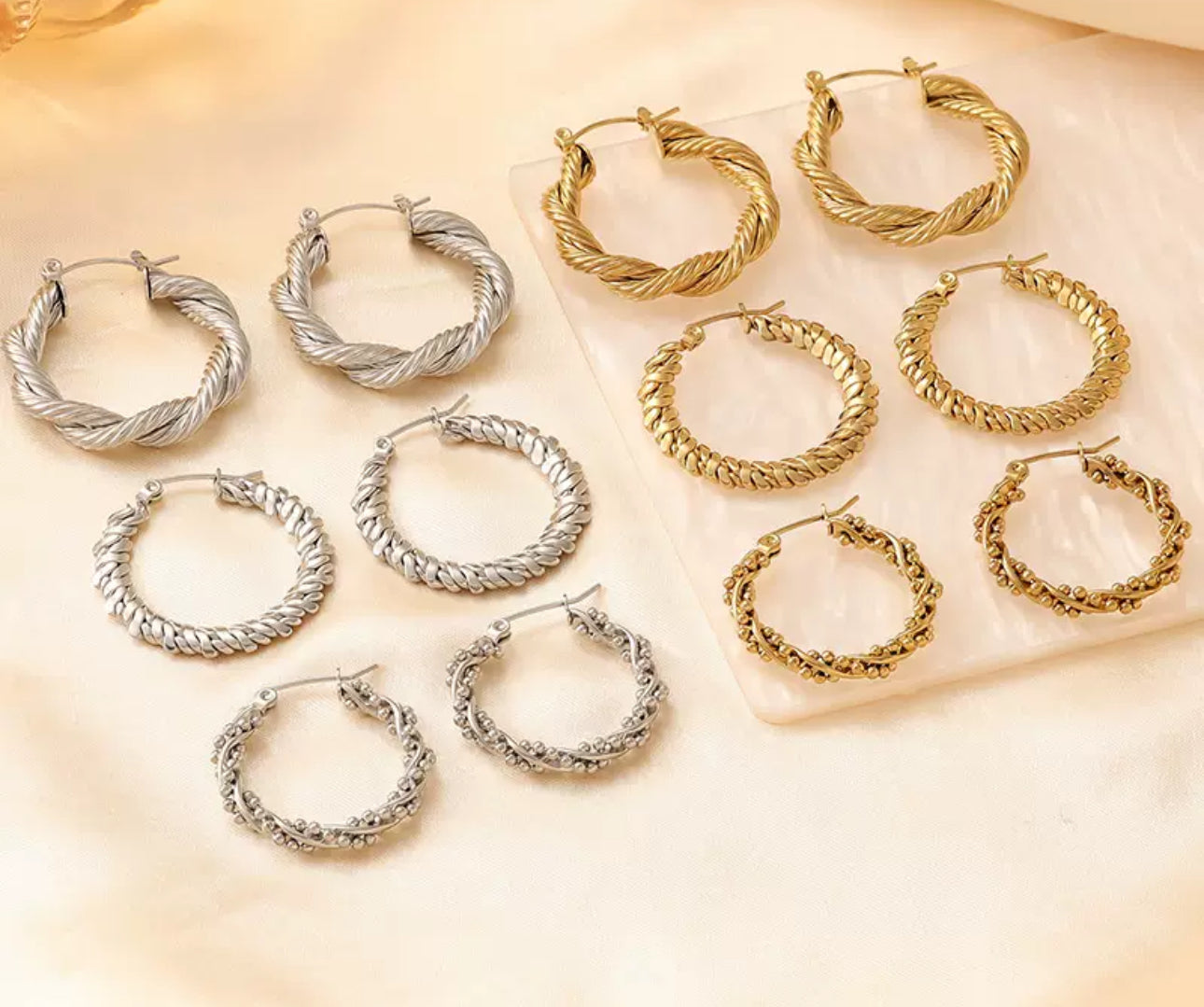 Karita braid hoops