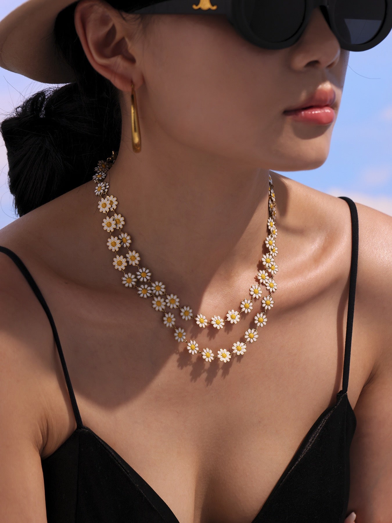 Little white daisy set