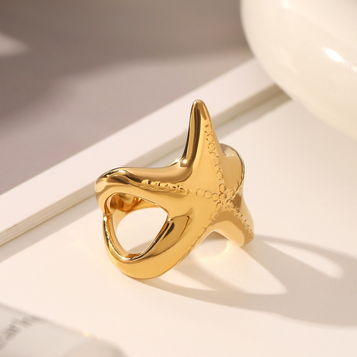 Patrick starfish rings