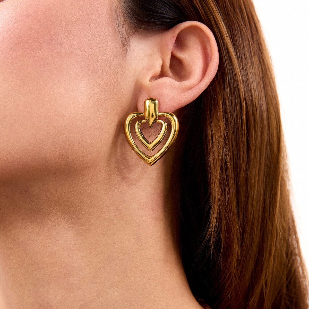 Corwell heart earrings