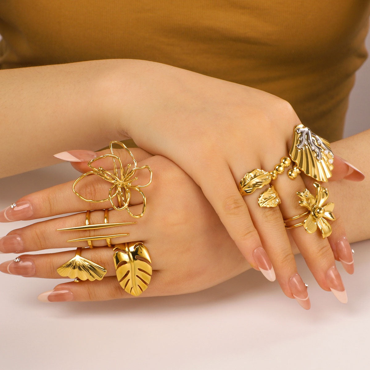 Skyla Spring flowers set