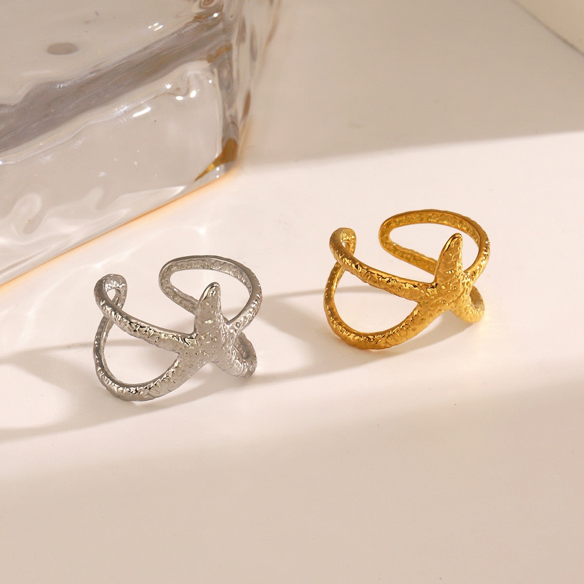 Barry Melting starfish rings