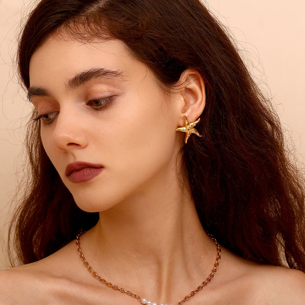 Ariel Bondi shinning star earrings