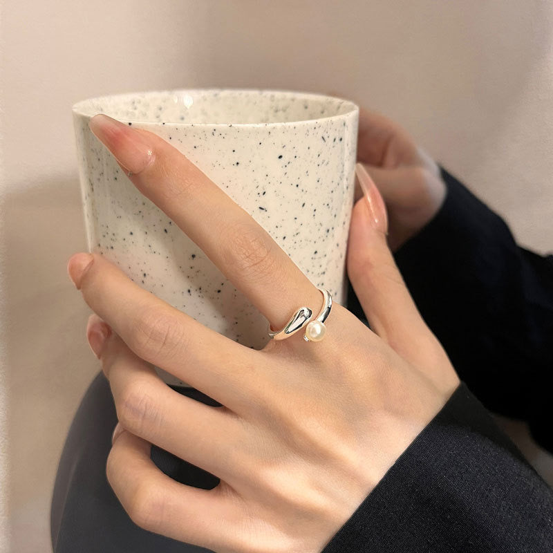 Mermaid sterling silver rings