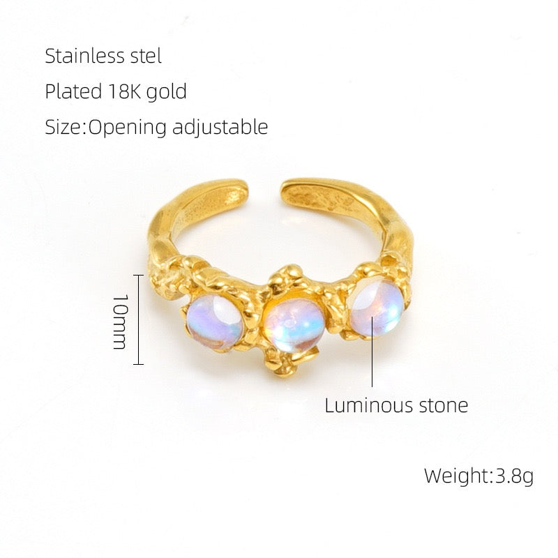 Iris Stone rings collection