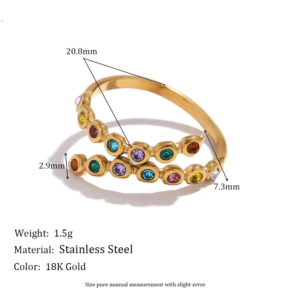 Larsonia Rainbow sky rings