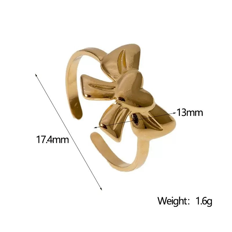 Sailor moon bow rings