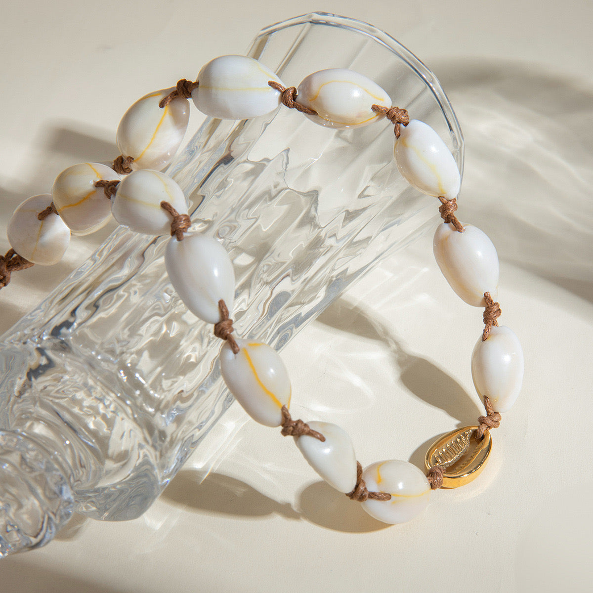 Rebecca Natural sea shell necklace