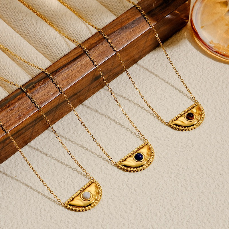 Half moon necklace