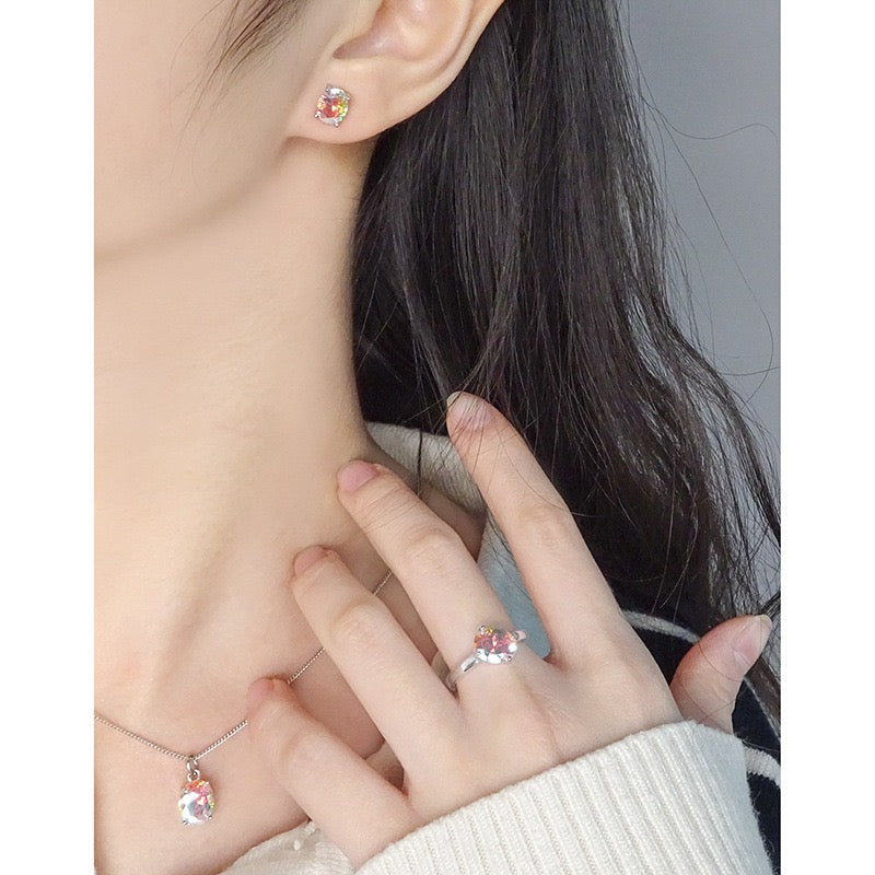 Phoenix stone silver ring