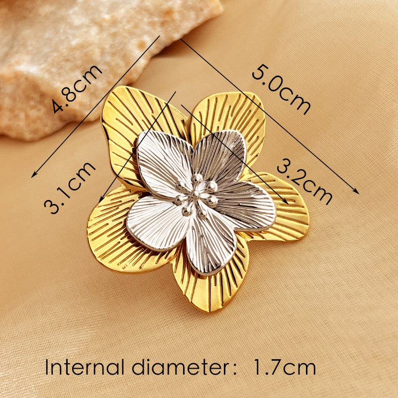 Layer flower big set