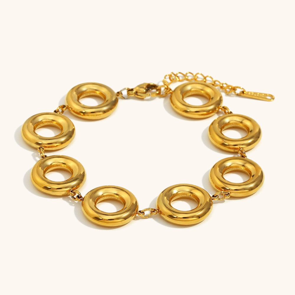 Round hoops bracelet