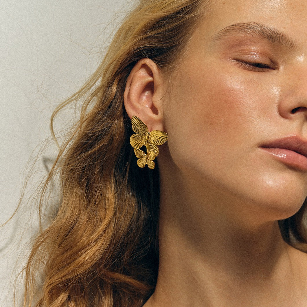 New Zealand Butterfly earrings