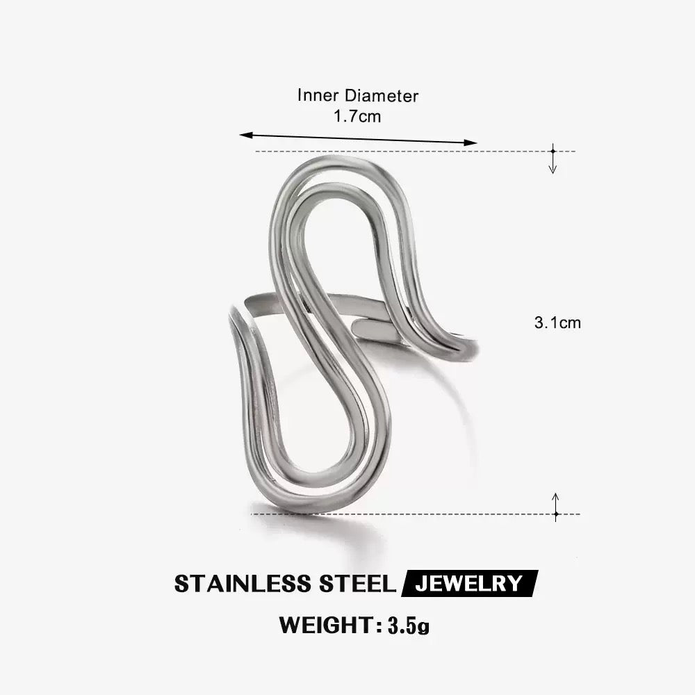 Big S statement rings