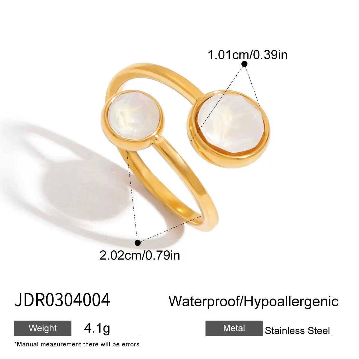 Gemini twin star rings