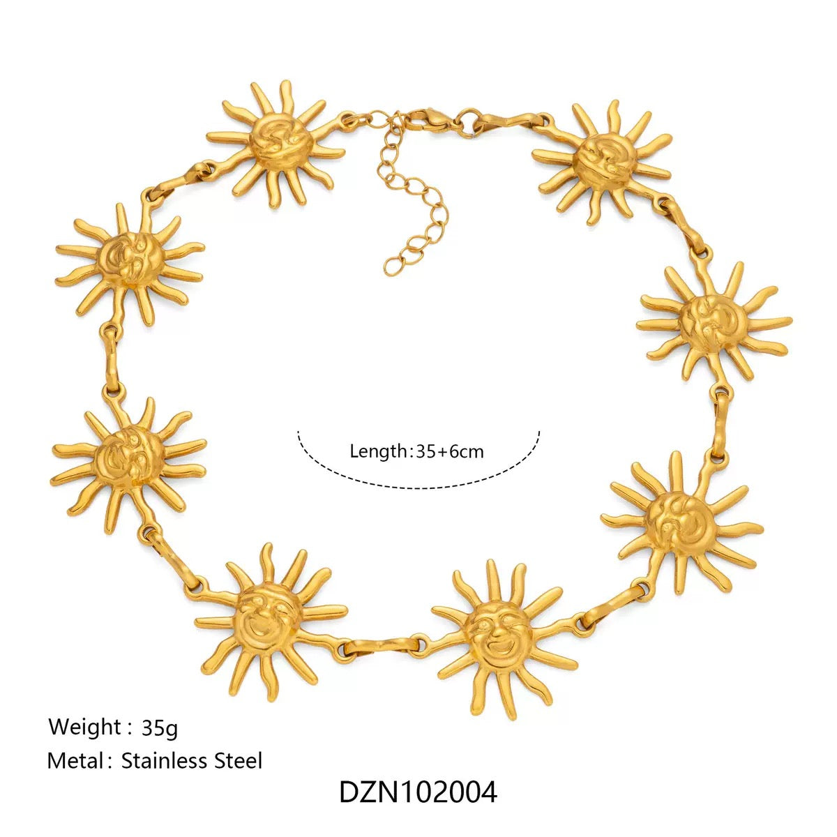 Sunny day statement necklace