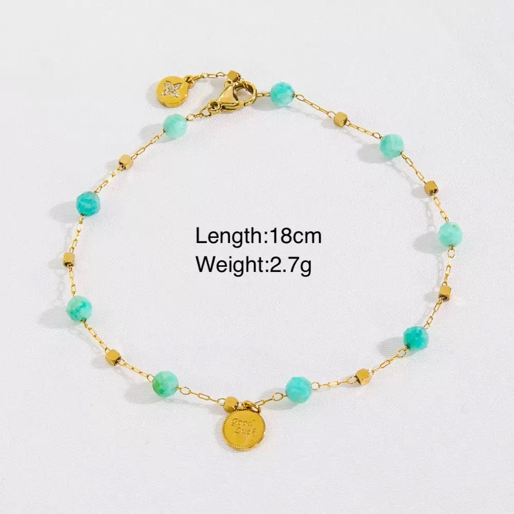 Blue Amazon stone set