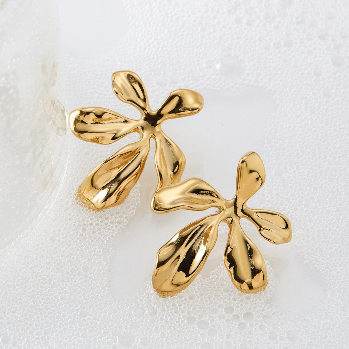Cantonia Hot summer flower earrings