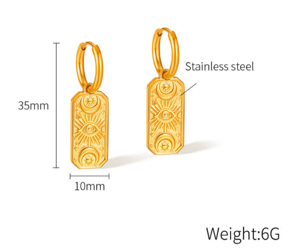 Eyes universe earrings