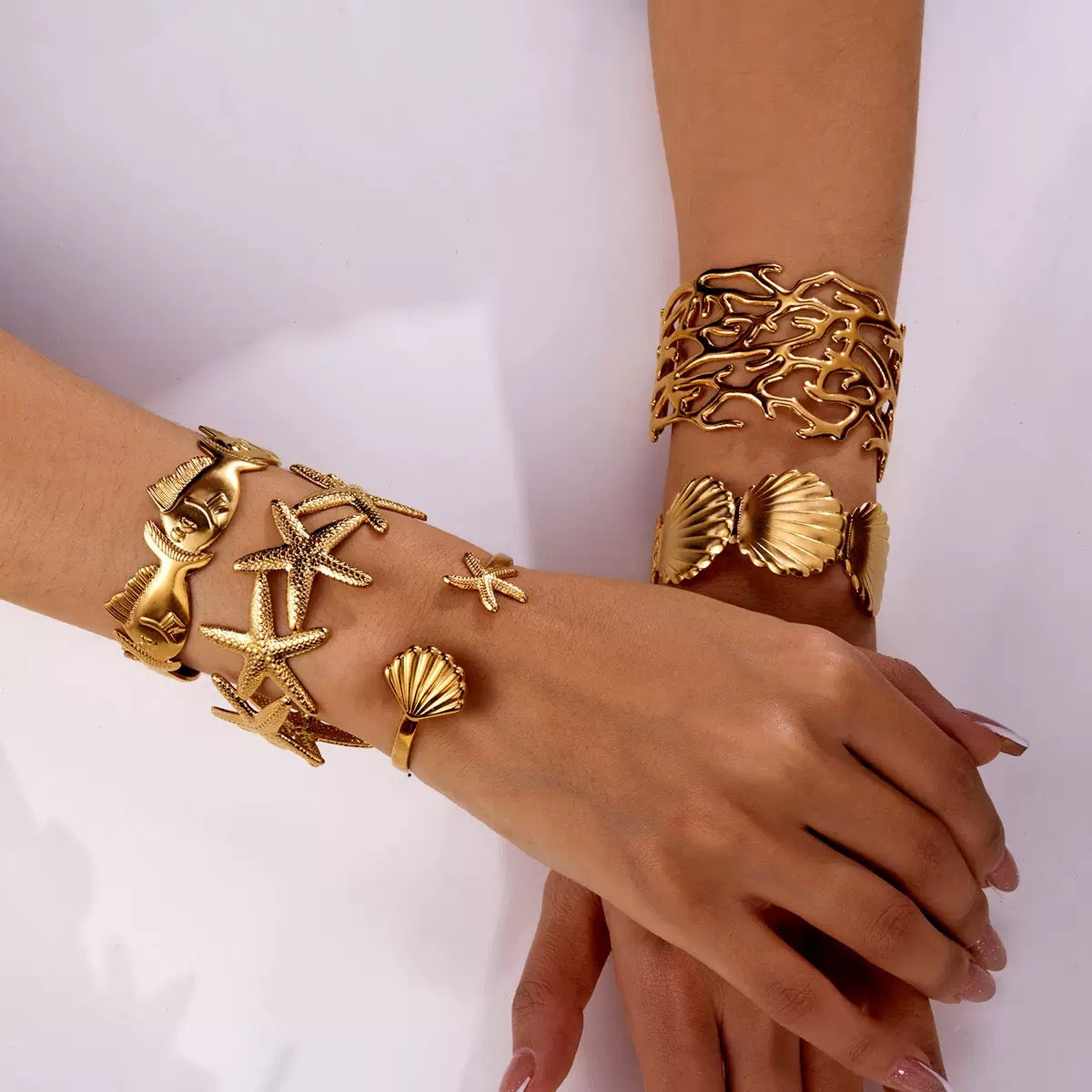 Starfish bangle