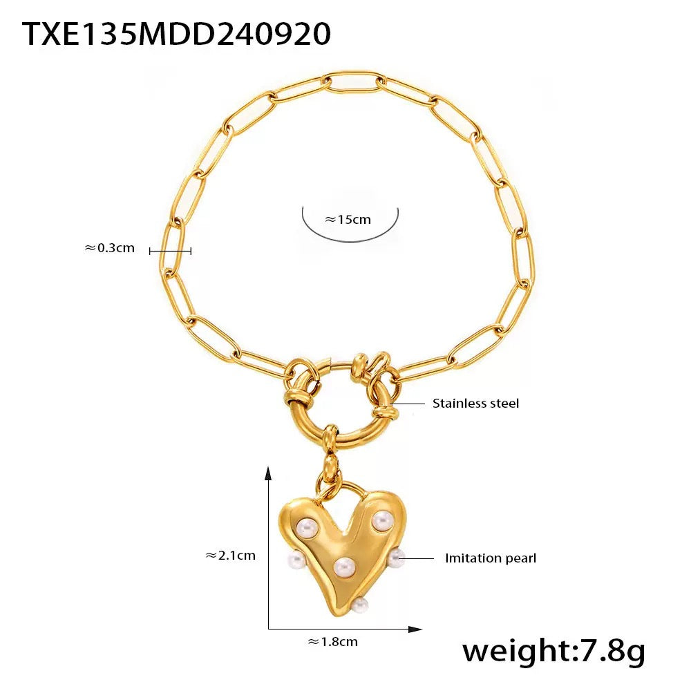 My heart to you bracelet