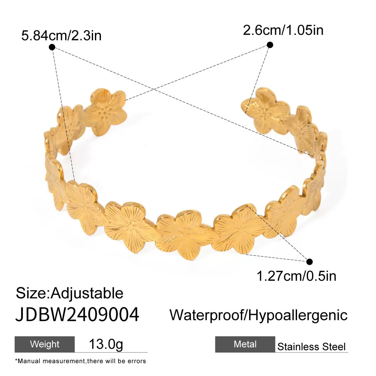 Yolanda Flower bangles