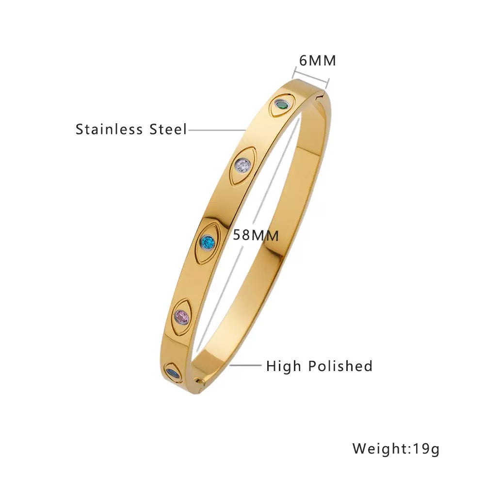 Loff Evil eye bangles