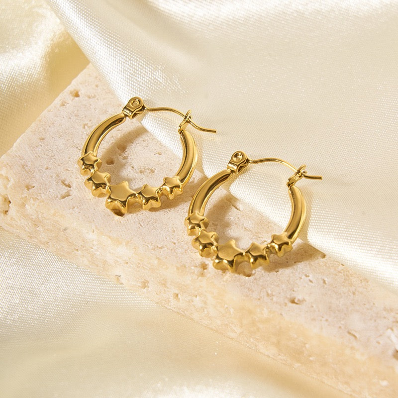 Annie hoop earrings