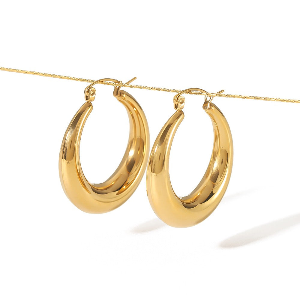Gokota hoop earrings