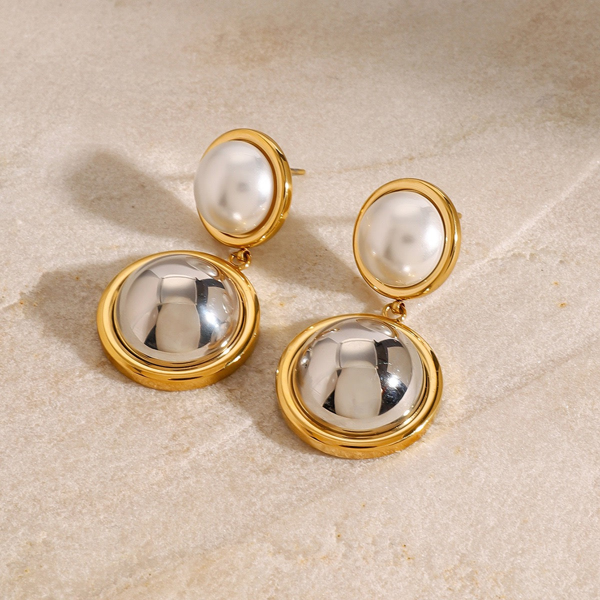 Double bubble earrings