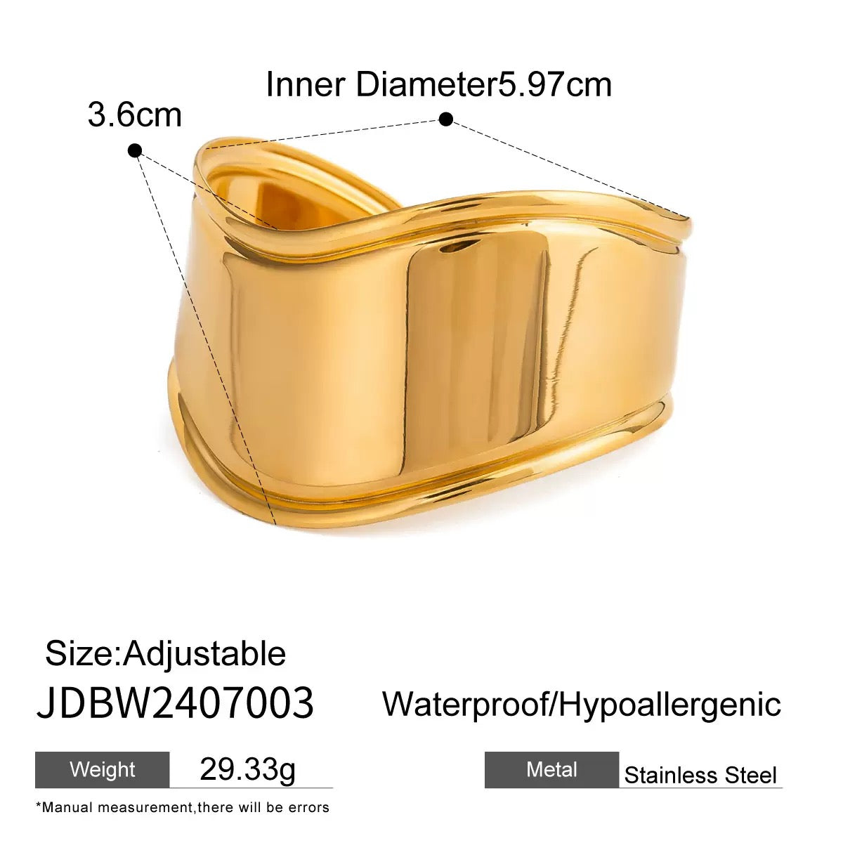 Big statement bangle