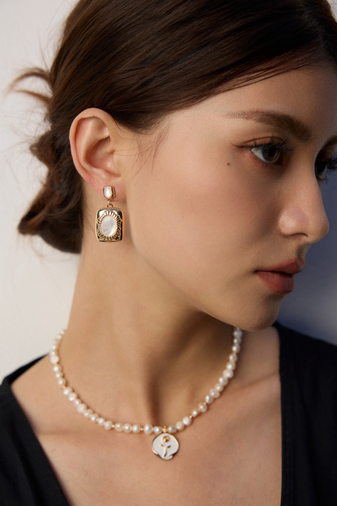 Mother of Pearl earrings