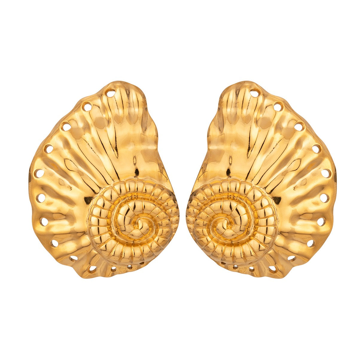 Maya Sea swirl earrings