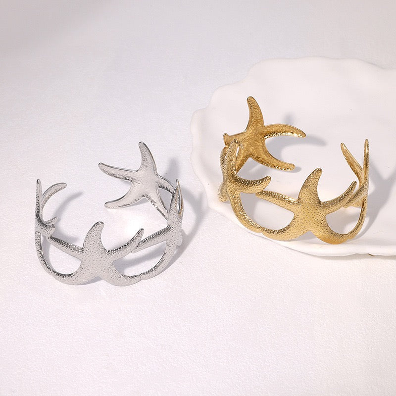 Starfish bangles